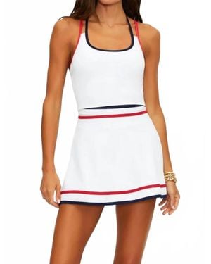 Beach Riot Oslo Scoop Neck Top - White
