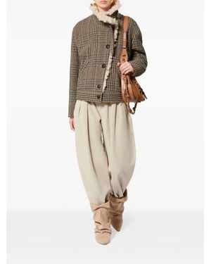 Isabel Marant Fadia Coat - Natural