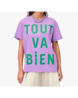 Clare V. Tout Va Bien Original Tee - Pink