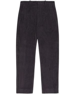 Circolo 1901 Straight-Leg Refined Corduroy Straight-Leg Pants - Blue
