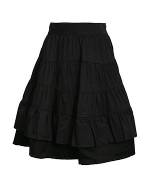 Sandro Sandro Tiered Mini Skirt - Black