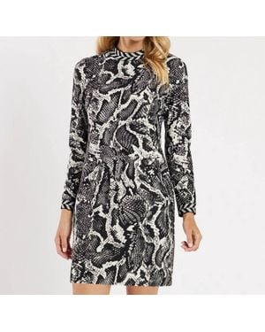 Jude Connally Cameron Long Sleeve Dress - Black