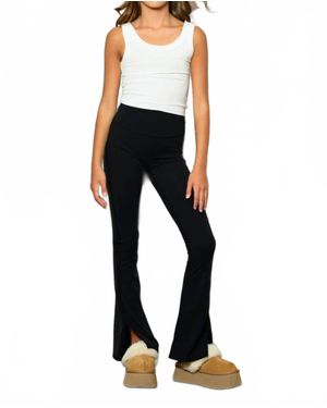 KatieJnyc Paige Flare Legging - Black
