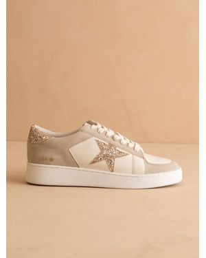 Oasis Society Liberty Glitter Star Sneaker - Natural