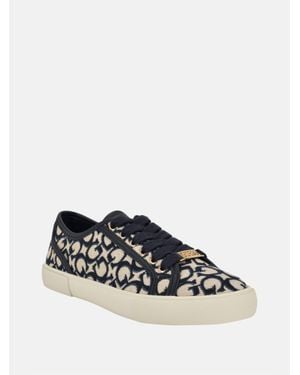 Guess Melya Logo Low-Top Sneakers - Black