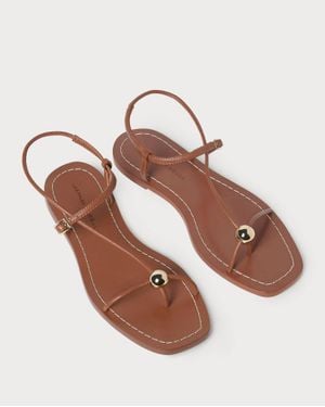 Loeffler Randall Lara Sandal - Brown