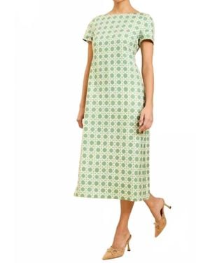 mestiza Adria Reversible Midi Dress - Green