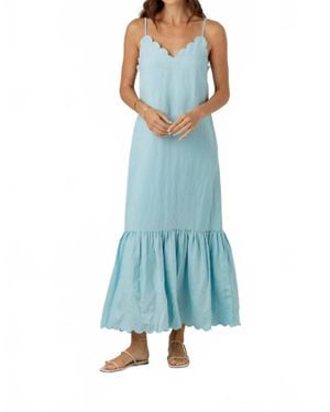 Sundays Amaya Maxi Dress - Blue