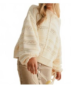 Ba&sh The Mara Pullover - Natural