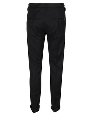 Dondup Low-Rise Pants - Black