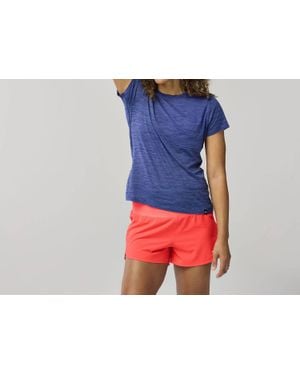 Brooks Luxe Short Sleeve Tee - Blue