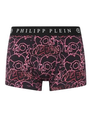 Philipp Plein Boxer Briefs Skull - Red