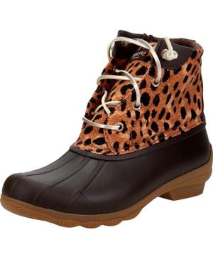 Sperry Top-Sider Syren Gulf Textile Cheetah Sts86757 - Brown