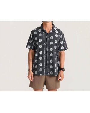 Roark Bless Up Trail Button Up Shirt - Black