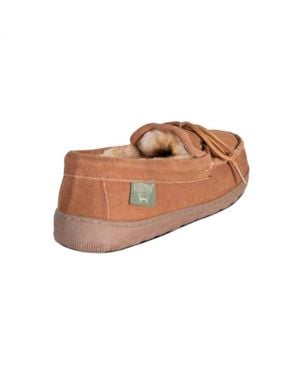 Cloud Nine Leather Moccasin - Brown