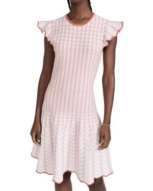 Shoshanna Callie Knit Dress - Pink