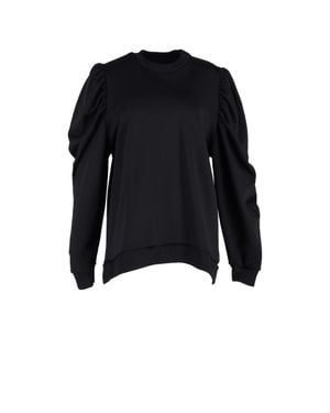 Marques'Almeida Bishop Sleeve Sweater - Blue