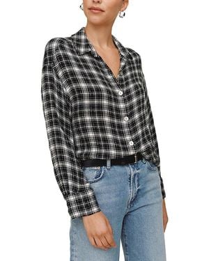 Bella Dahl Boyfriend Button Down Shirt - Black