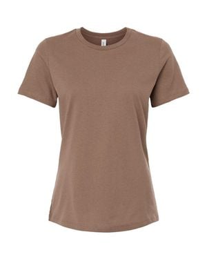 Bella Canvas Relaxed Jersey Tee - Brown