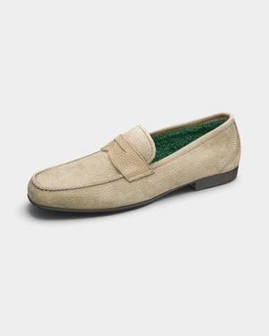 Fratelli Rossetti Portofino Yacht Penny Loafers - Natural