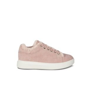 Cloud Nine Holly Sheepskin Sneaker - Pink