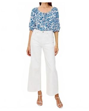 Rails Kirstie Raglan Sleeves Blouse - Blue