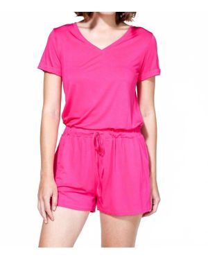 Pink Martini Shayla Romper - Pink