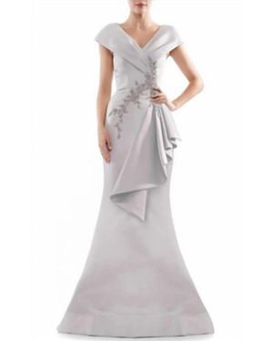 Marsoni by Colors Trumpet Gown - White