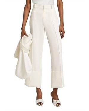 Cinq À Sept Alliston Wide Leg Pants - White