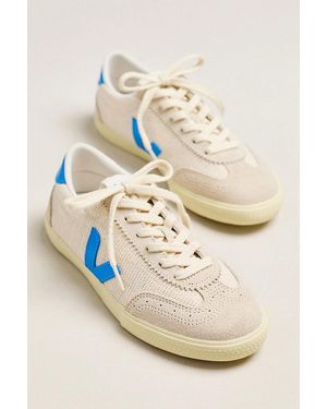 Veja Volley Round Toe Sneakers - Natural