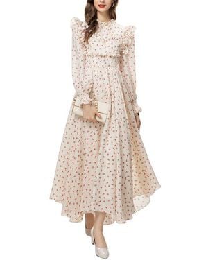 LIONELLO SALVI Midi Dress - Natural