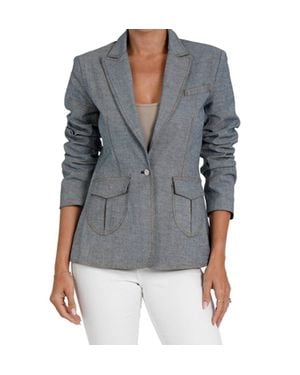 Love Token Ava Blazer - Gray
