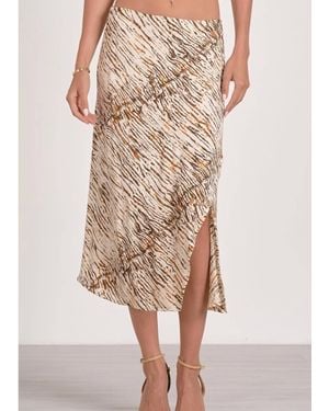 Elan Millie Midi Skirt - Multicolor