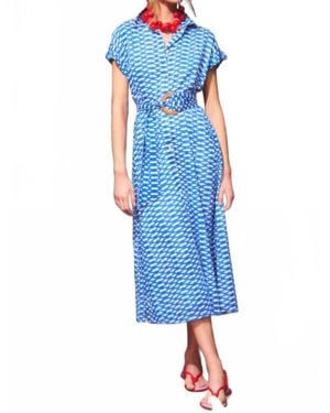 Ro's Garden Catherine Dress - Blue