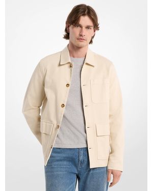 Michael Kors Denim Chore Jacket - Natural