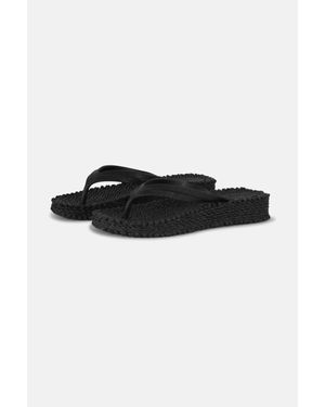 Ilse Jacobsen Cheerful Wedge Flip Flop - Black