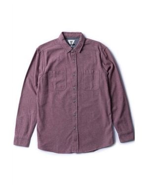 Vissla Shaper Eco Flannel Shirt - Purple