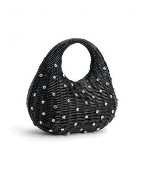 Emm Kuo Hudson Top-Handle Basket Bag - Black