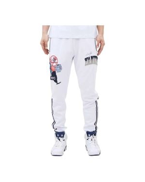 Pro Standard New York Yankees Home Town Track Pants - White