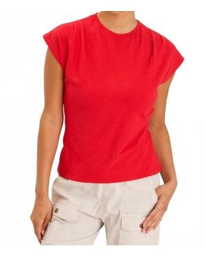 XCVI Slub Arwen Top - Red