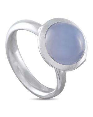 Tamara Comolli 18K Chalcedony Ring Tc06-051526 - Blue