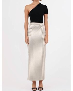 NonChalant Label Ula Maxi Skirt - White