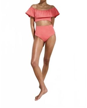 Marie Oliver Emily Swim Top - Red