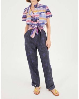 Chufy Shabba Organic Cotton Jumpsuit - Blue