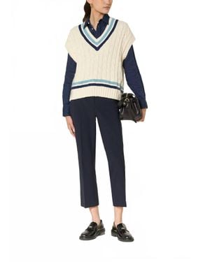 RAFFAELLO ROSSI Dora Pant - Blue