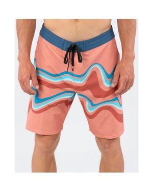 Rip Curl Mirage Owen Swirl Boardies - Red