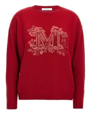 Max Mara 'Quota' Sweater - Red
