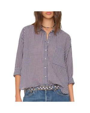 Xirena Jordy Button Down Shirt - Purple