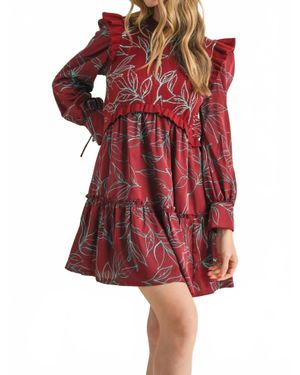 ..,merci Laurel Mini Dress - Red