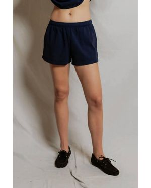 PERFECTWHITETEE Liz Jersey Short - Blue